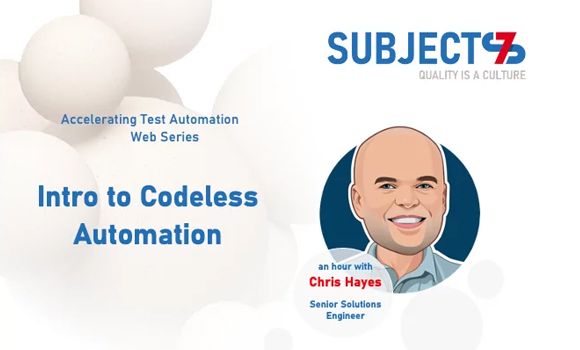 INTRO TO CODELESS AUTOMATION